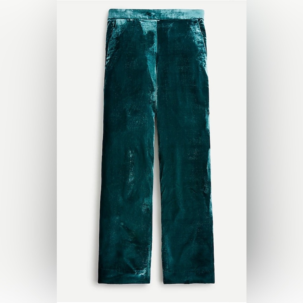 J. Crew Pull-on Easy Pant in velvet 2P